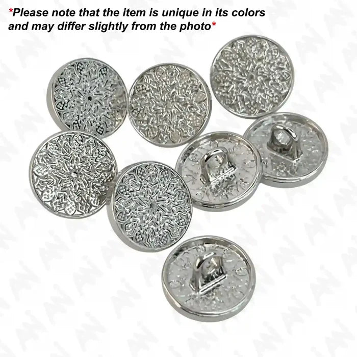 Mandala Pattern Design Buttons