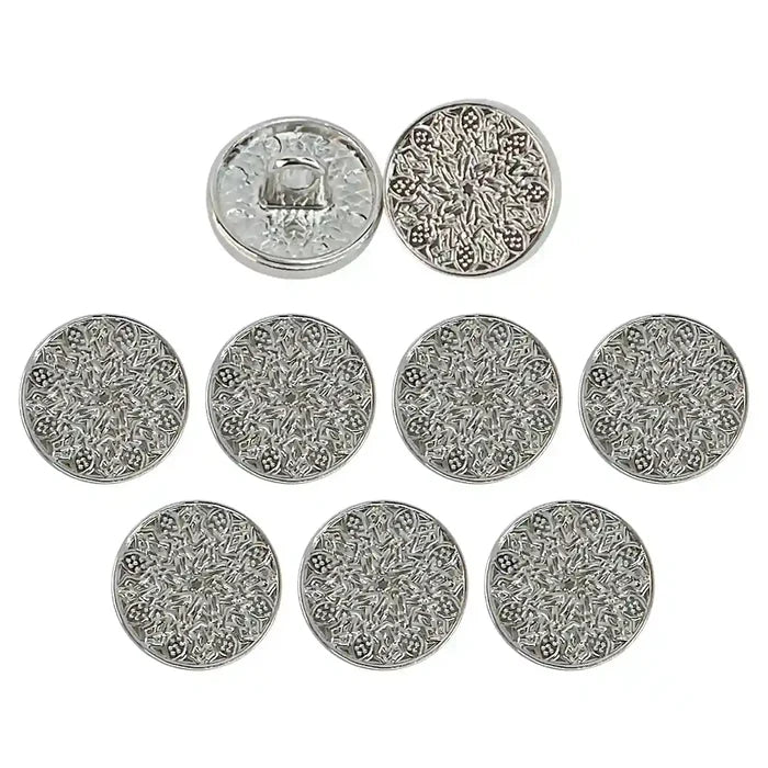 Mandala Pattern Design Buttons