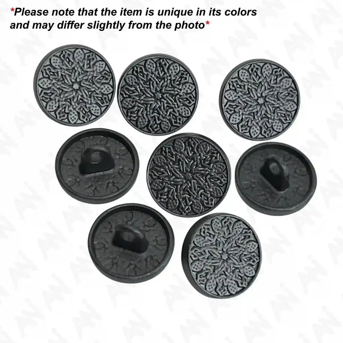 Mandala Pattern Design Buttons