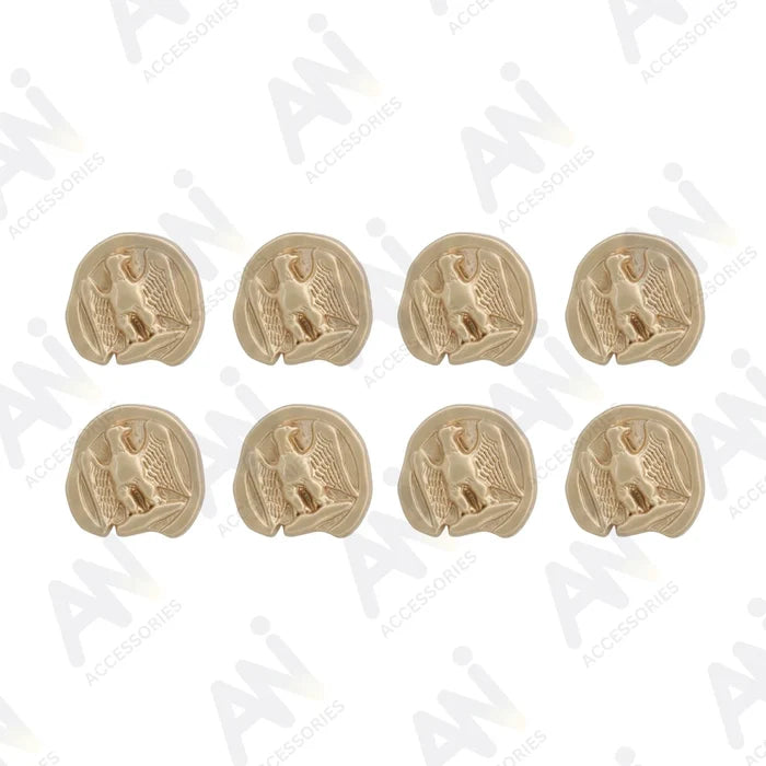 Matt Style Eagle Buttons for Clothing | 18mm(28L) & 23mm(36L)