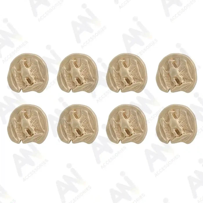 Matt Style Eagle Buttons for Clothing | 18mm(28L) & 23mm(36L)