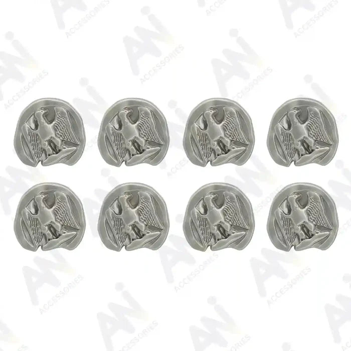 Matt Style Eagle Buttons for Clothing | 18mm(28L) & 23mm(36L)