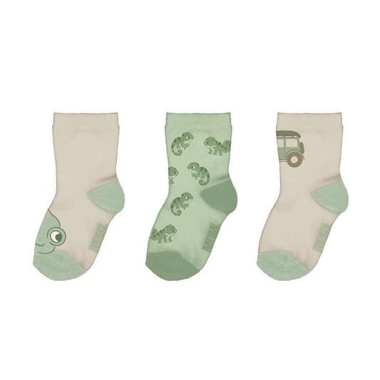 Mayoral 3-Pack Socks - Matcha