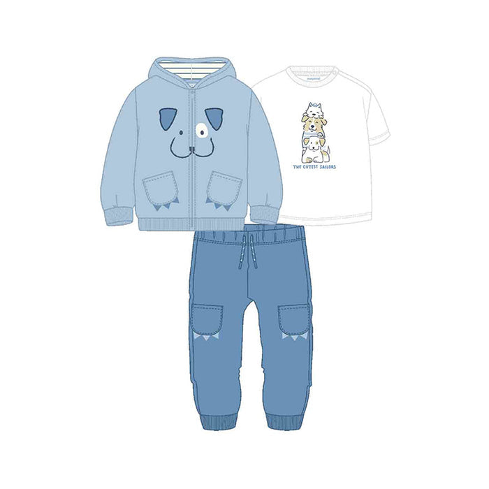 Mayoral 3 piece Tracksuit - Breeze/Cap