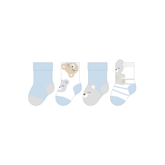 Mayoral 4pc Sock Set - Sky