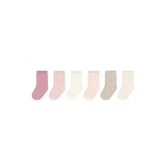 Mayoral 6 Pack Socks - Roses
