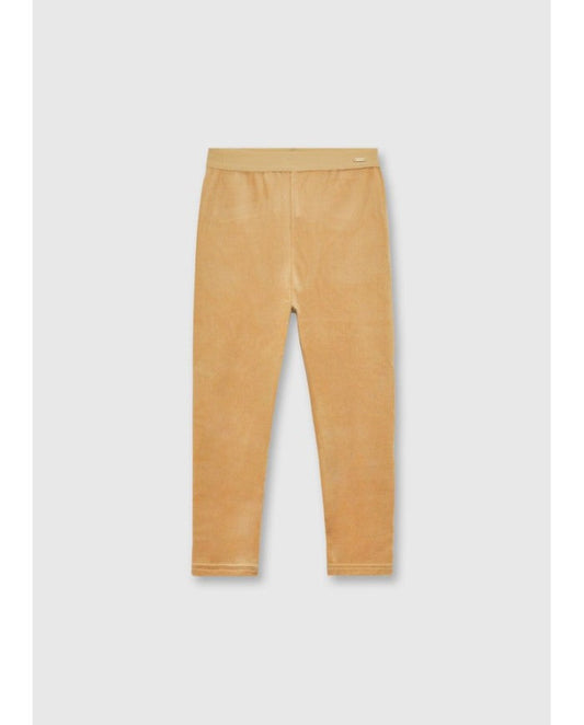 Mayoral Basic Velvet Leggings - Toffee