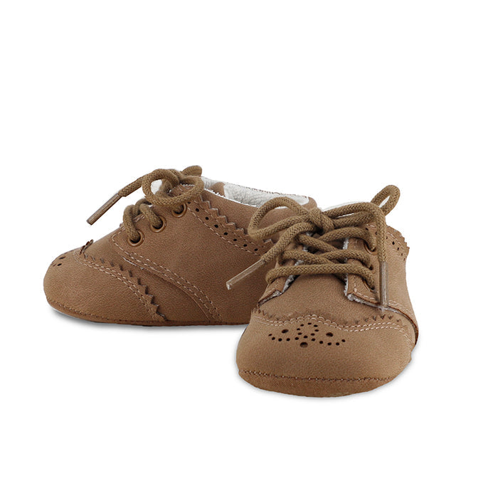 Mayoral Blucher Infant Shoe - Dark Beige