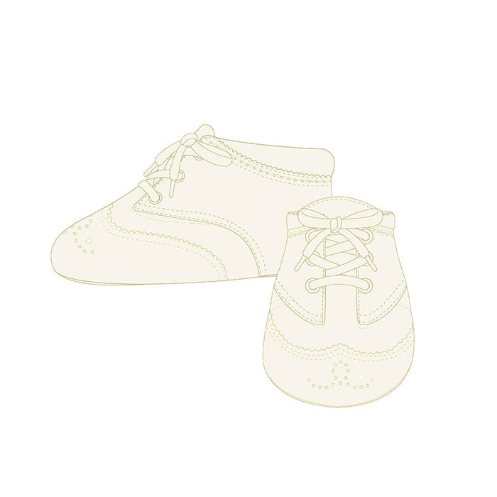 Mayoral Blucher Infant Shoe - Natural White
