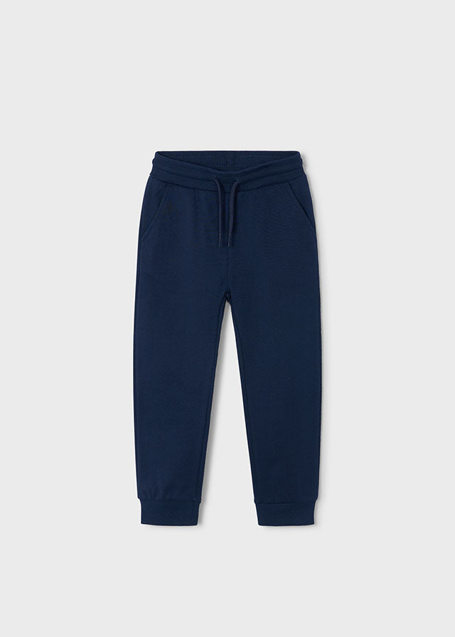Mayoral Cuffed Fleece Sweatpants - Blue