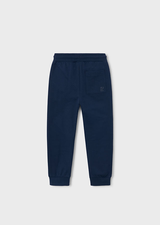 Mayoral Cuffed Fleece Sweatpants - Blue