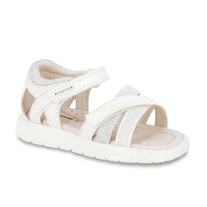 Mayoral Girls Sandals - White