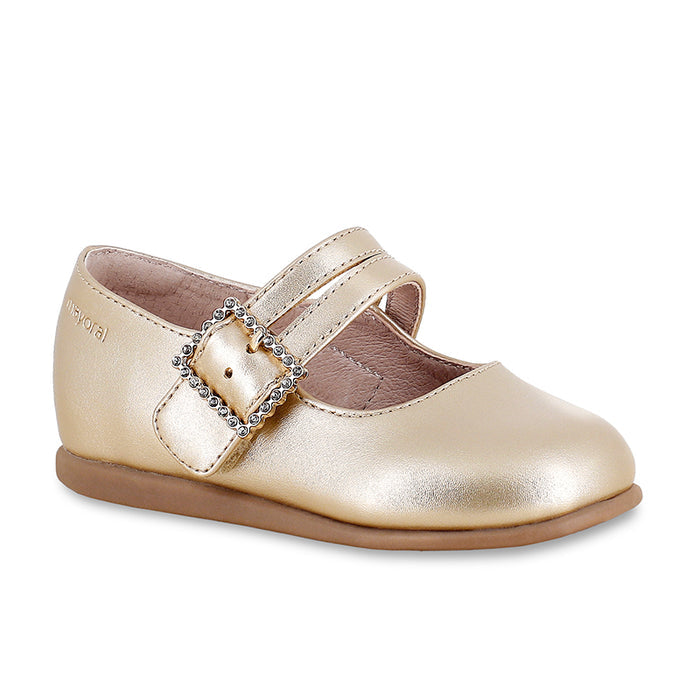Mayoral Glitter Mary Jane - Gold