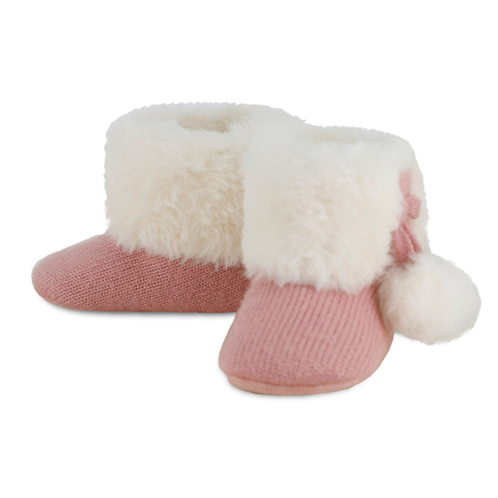 Mayoral Knit Boots - Orchid