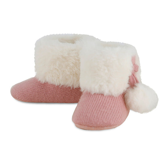 Mayoral Knit Boots - Orchid