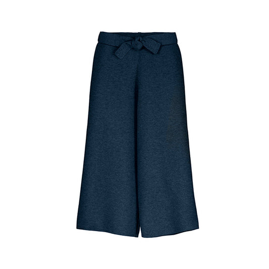Mayoral Knit Culotte Pant - Navy