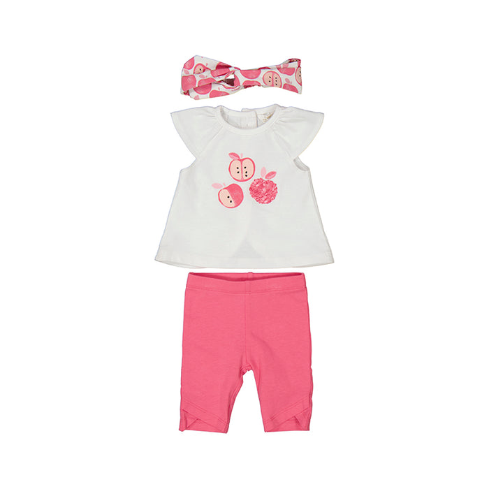Mayoral Leggings Set with Headband - Pink