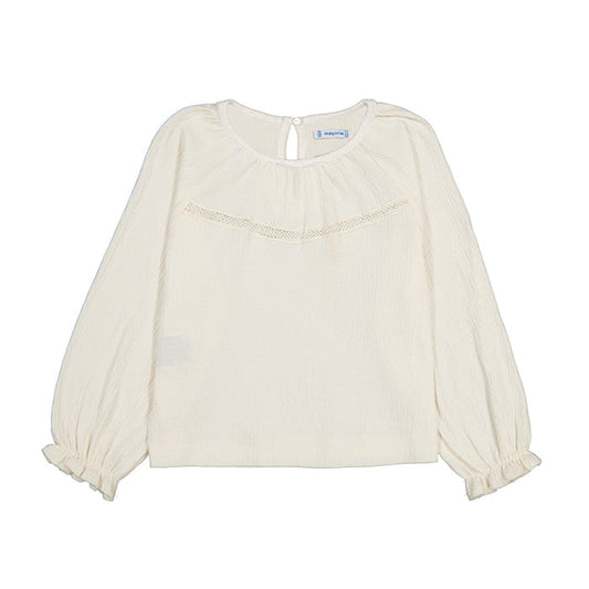 Mayoral Long Sleeve T-Shirt - Macchiato