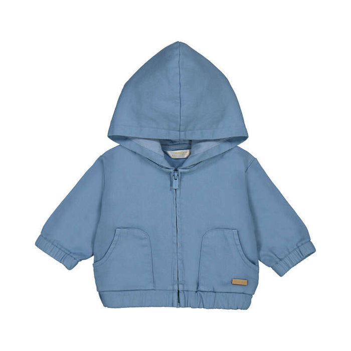 Mayoral Newborn Zip-up Hoddie - Waves