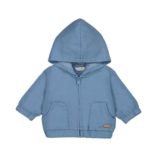 Mayoral Newborn Zip-up Hoddie - Waves