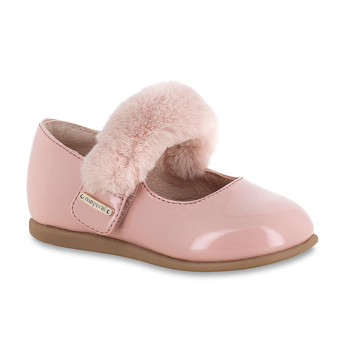 Mayoral Patent Leather Mary Jane - Rose Pink
