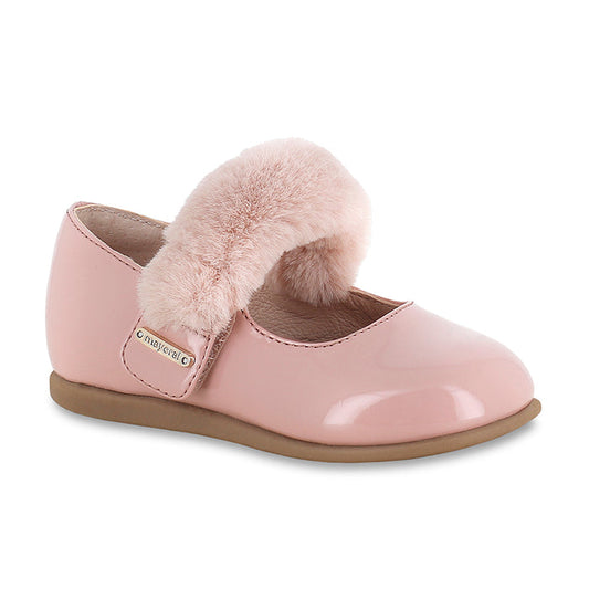 Mayoral Patent Leather Mary Jane - Rose Pink