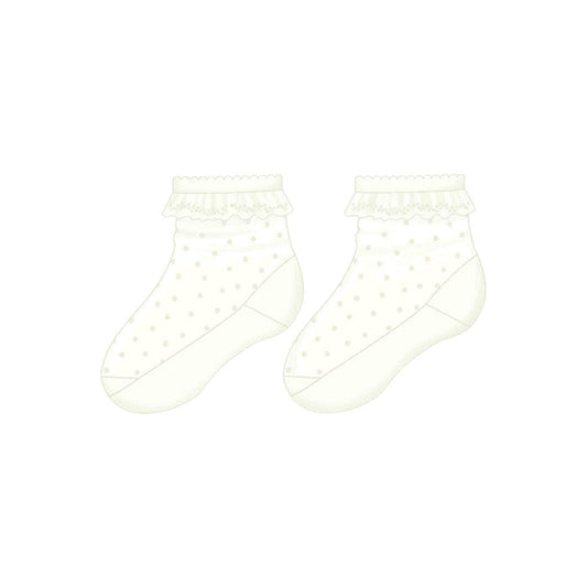 Mayoral Plumeti Socks - Natural