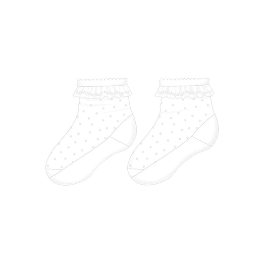 Mayoral Plumeti Socks - White
