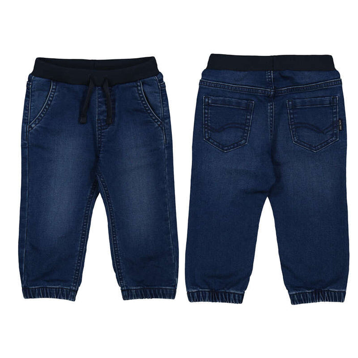Mayoral Soft Denim Joggers - Dark Denim