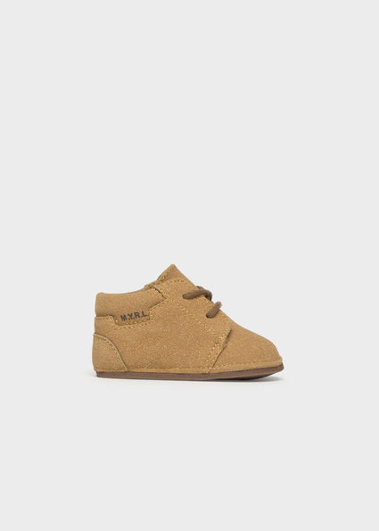 Mayoral Suede Baby Boots - Caramel