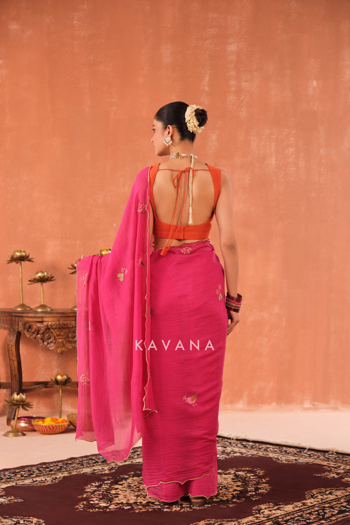 Meera Chanderi Sari