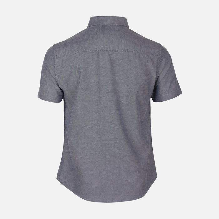 Men Basic Oxford Short Sleeve Shirt