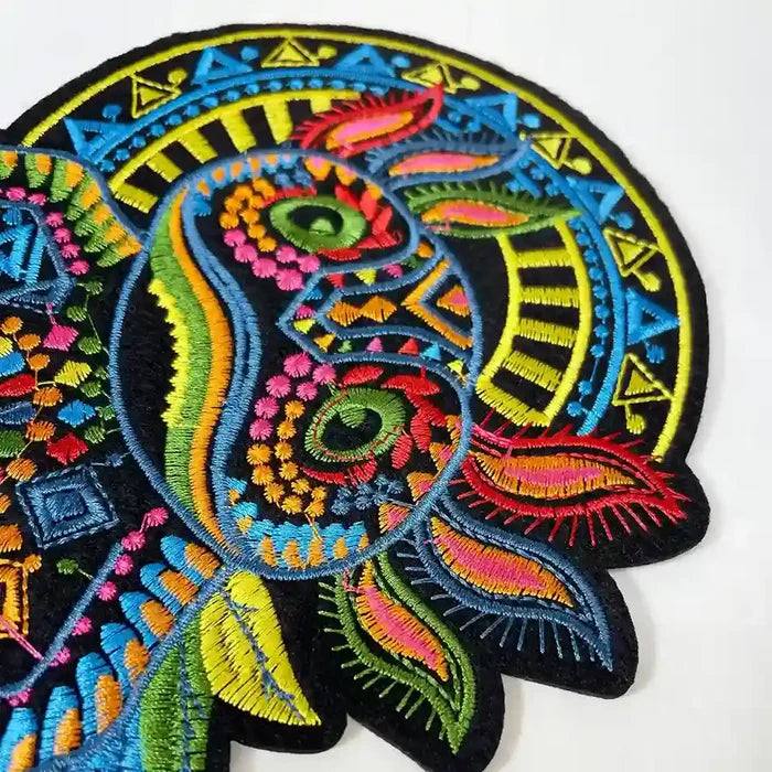 Mexican Folk Art Axolotl Design