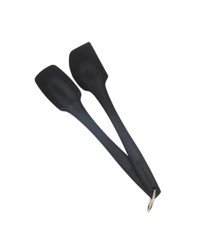 Mini Spatula & Spoonula Set, Charcoal