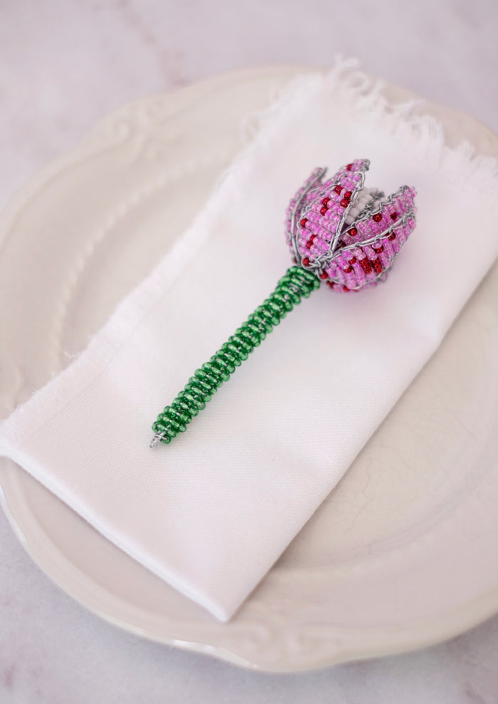 Miniature Beaded Protea Flower