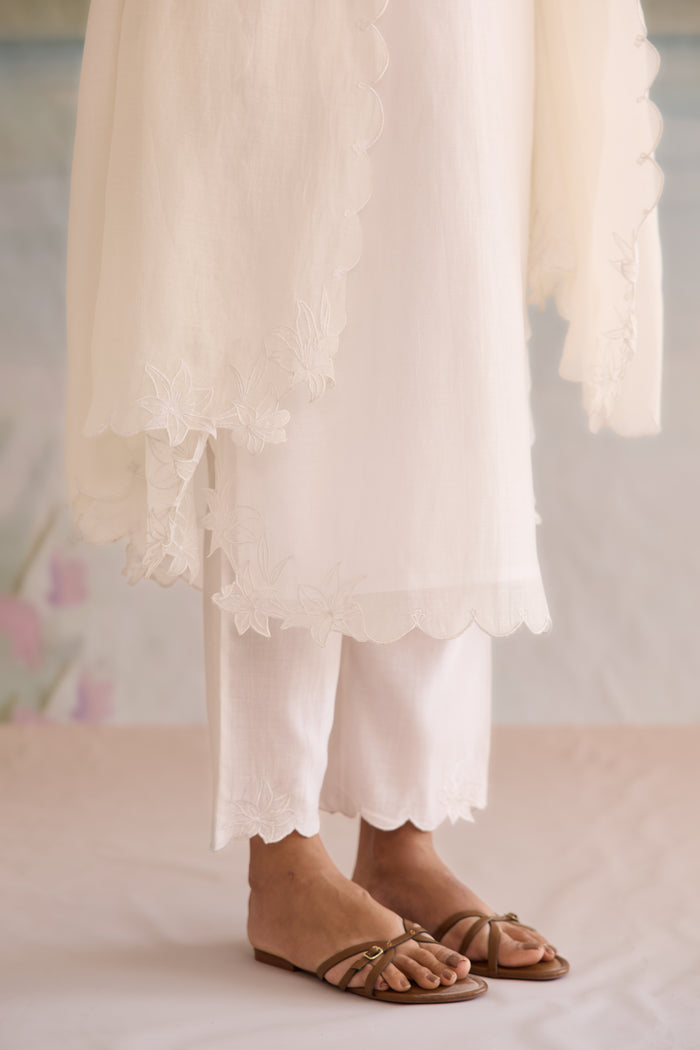 Mishri Chanderi Kurta Set