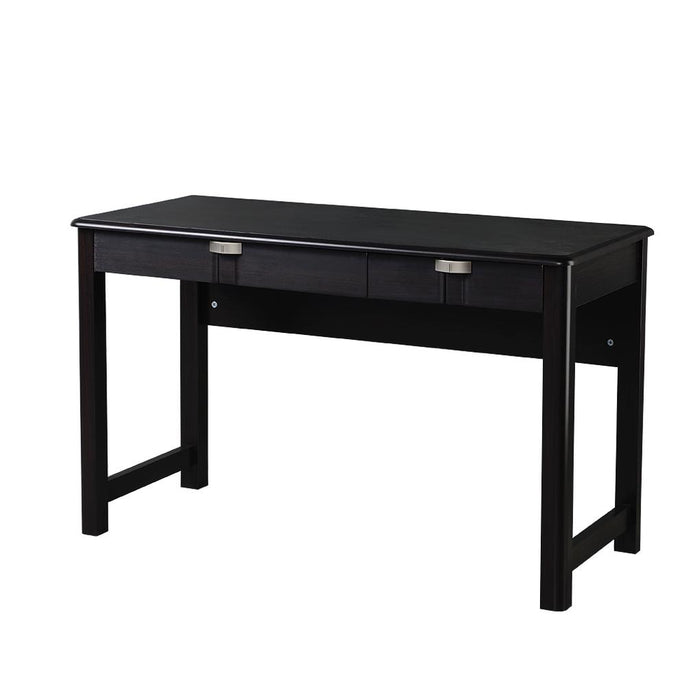 Modern Design Contemporary Workstation Desk - Espresso Black