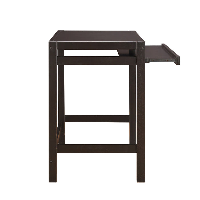 Modern Designs Desk with Keyboard Panel and Matching Chair Set