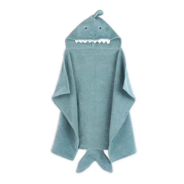Mon Ami Hooded Towel - Seaborn Shark