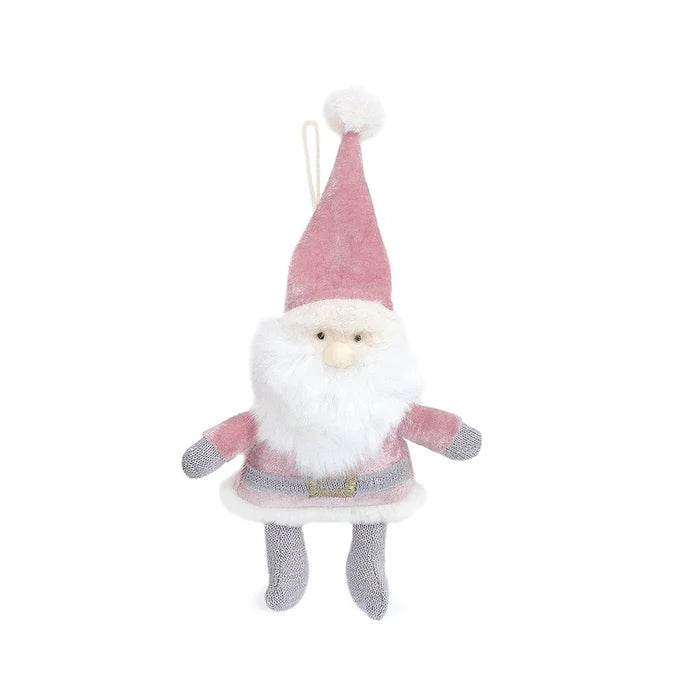 Mon Ami Santa Claus Ornament - Pink