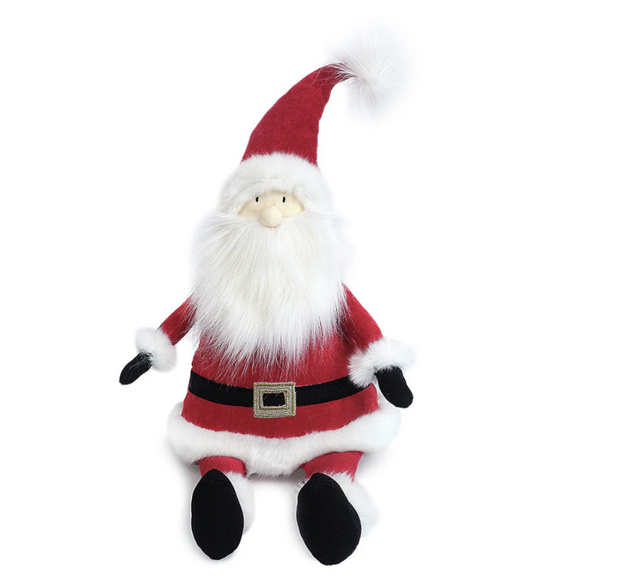 Mon Ami Santa Claus Shelf Sitter - Red