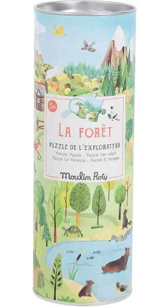 Moulin Roty 96pc Puzzle - Forest