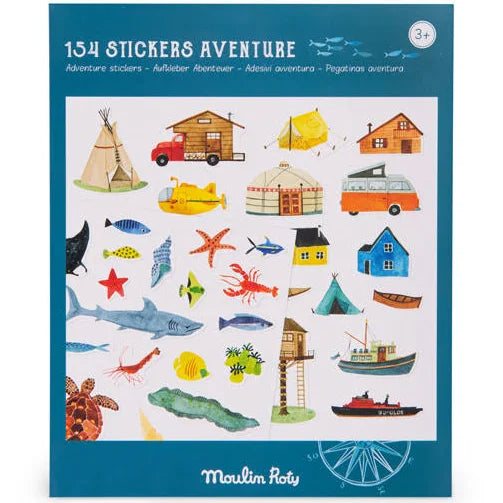 Moulin Roty Stickers Collection - Adventure