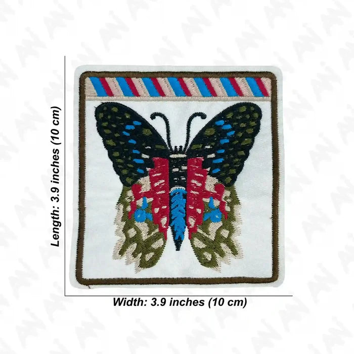 Multicolor Butterfly Patch