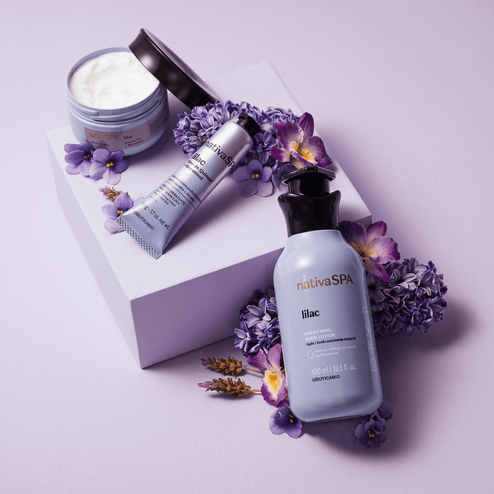 Nativa SPA Lilac Smoothing Gift Set - O Boticário US - Nativa SPA - Gifts