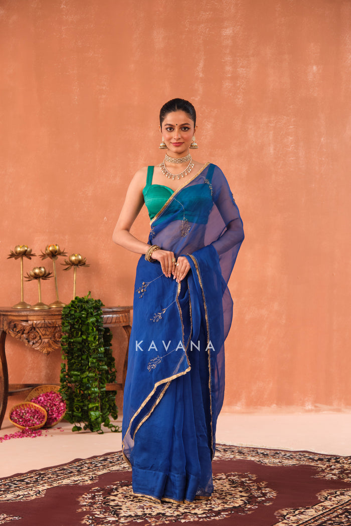 Neelika Organza Sari