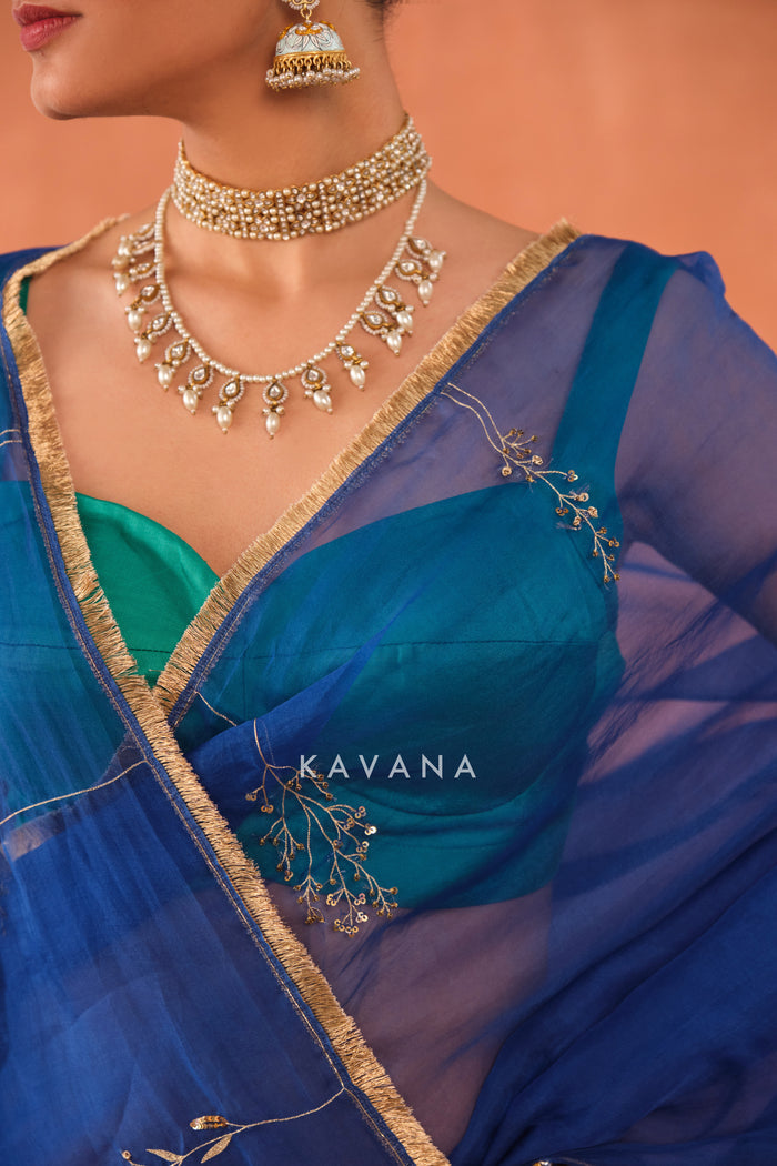 Neelika Organza Sari
