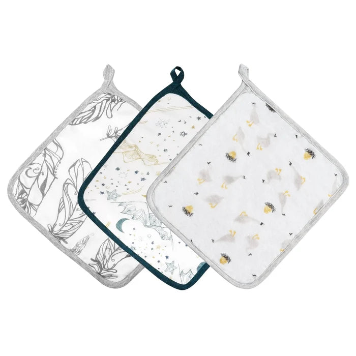 Nest Design Bamboo 4-Layer Assorted Washcloths