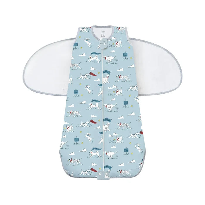 Nest Designs 1.0 TOG Swaddle Sleep Bag - Puppy Park