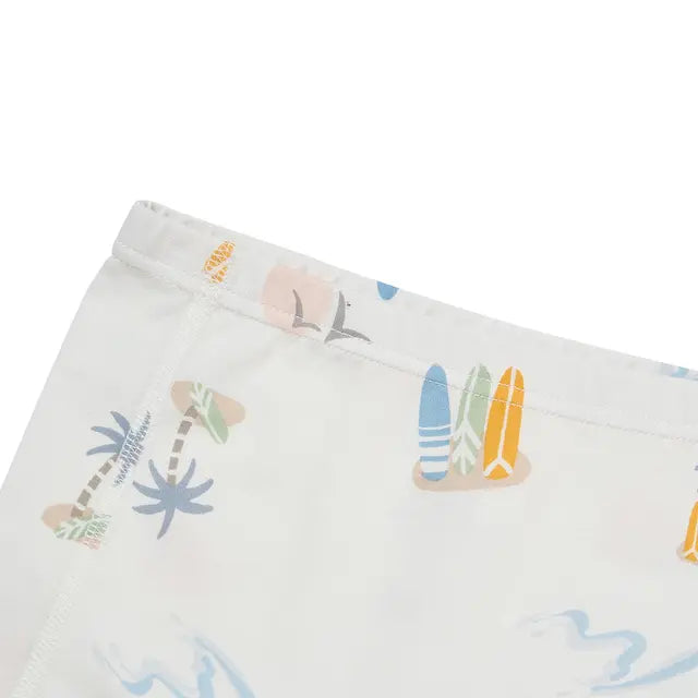 Nest Designs Bamboo Girls Boy Short Underwear (2 Pack) - Surf Camp